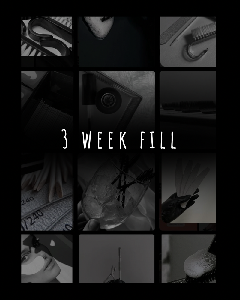 3 week fill