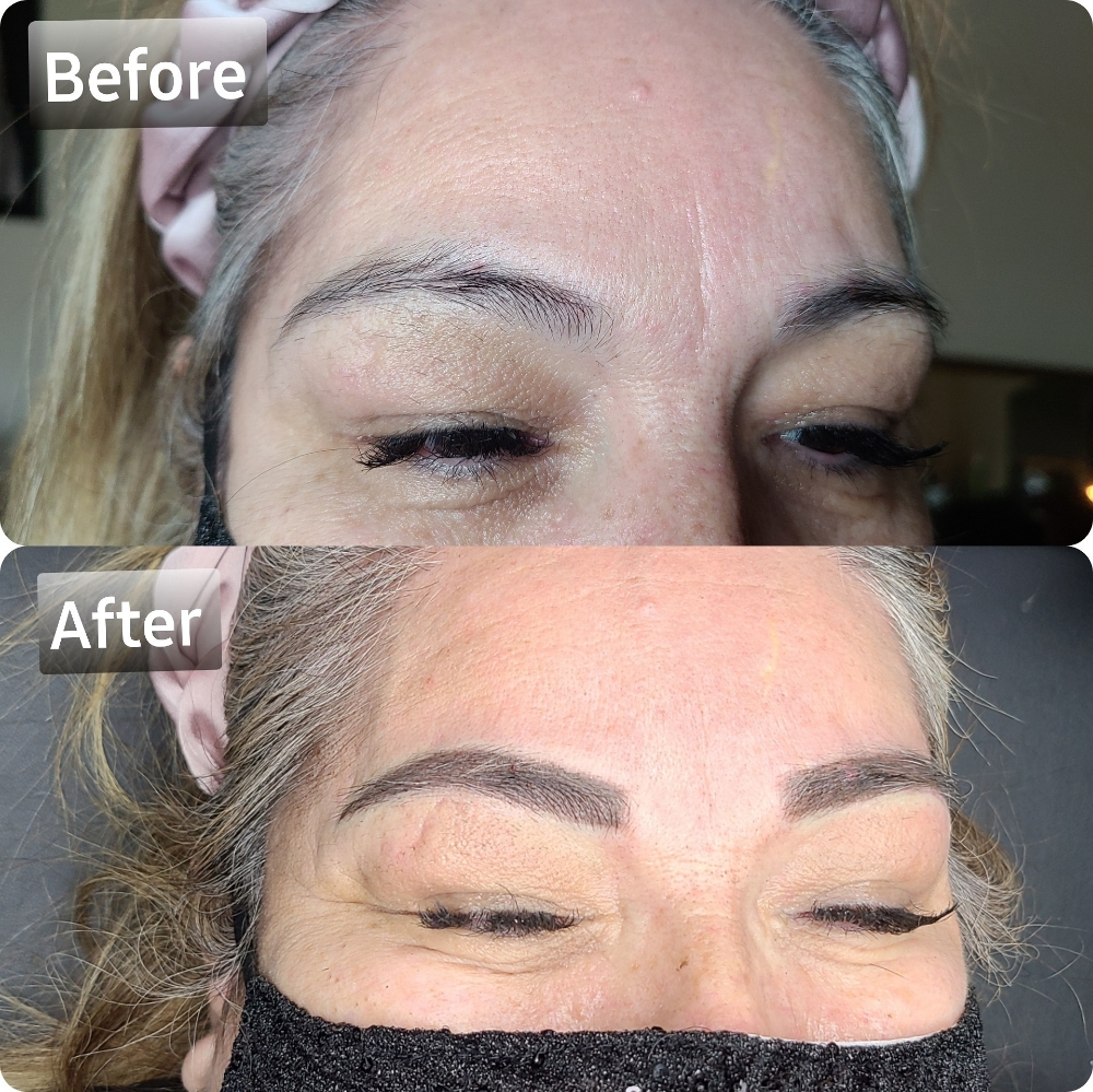 Permanent Brow :Ombre Brow