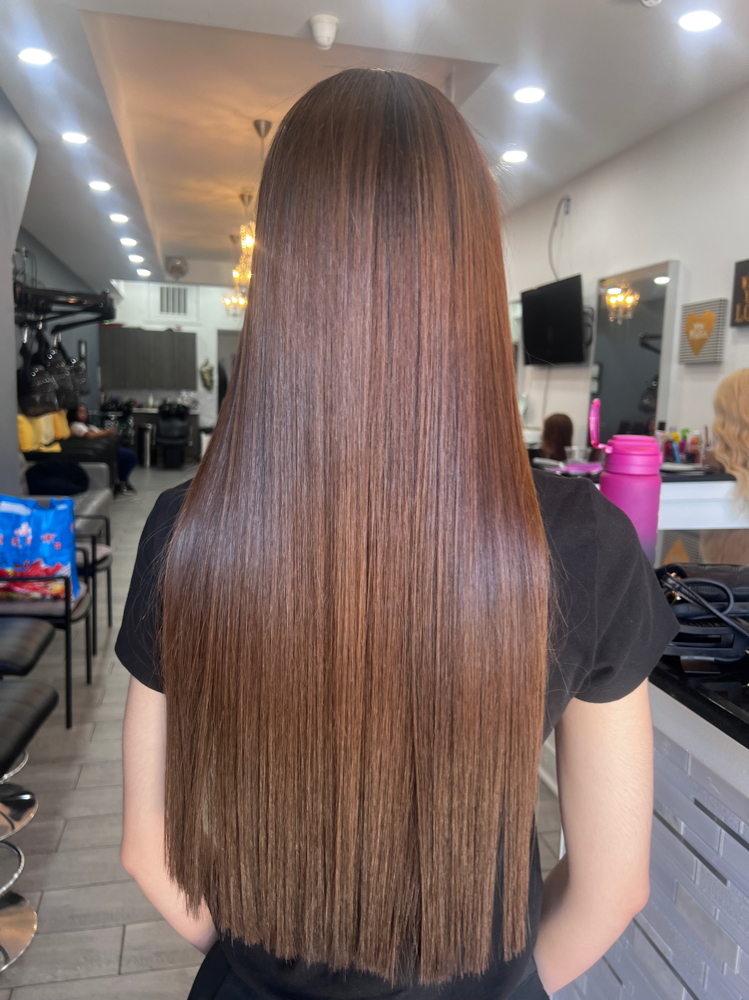 Semi-Permanent Keratin Treatment