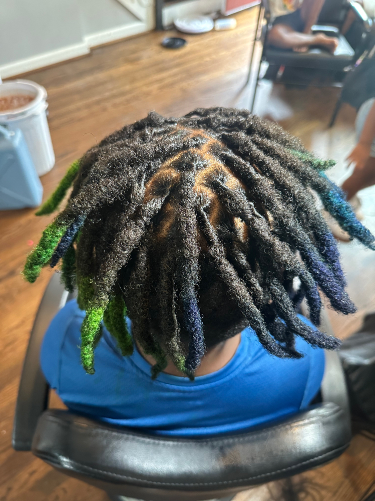 Kids Retwist & Style at Xio Hair & Beauty Bar in Rosedale, MD