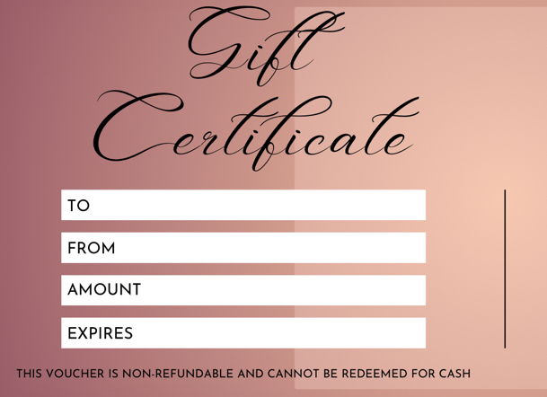 Gift Certificate