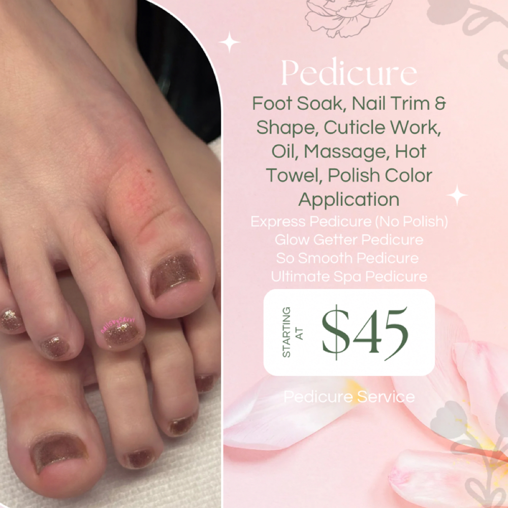 Pedicure at Nails By Savvi in Brookfield, WI