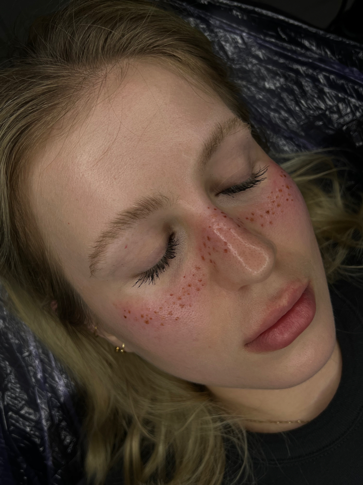 Faux Freckle Tattoos