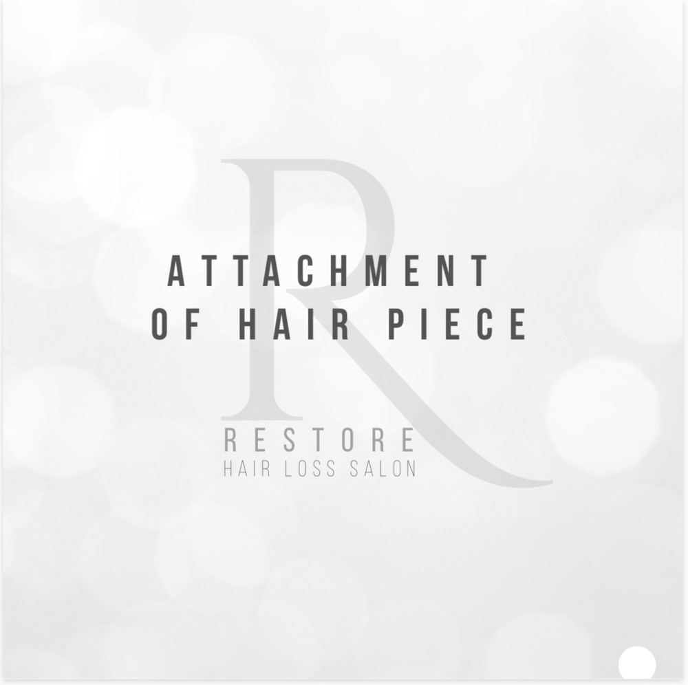 Attachment of Hair Piece
