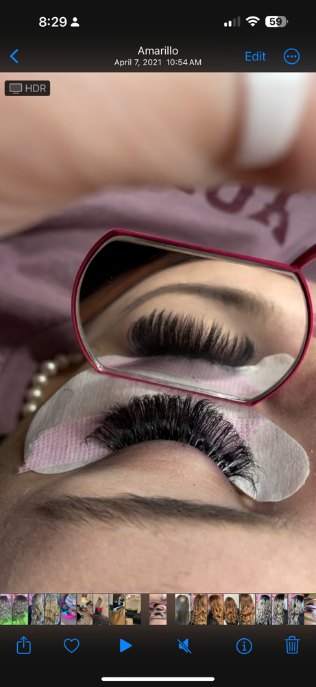 Lash 2 week fill