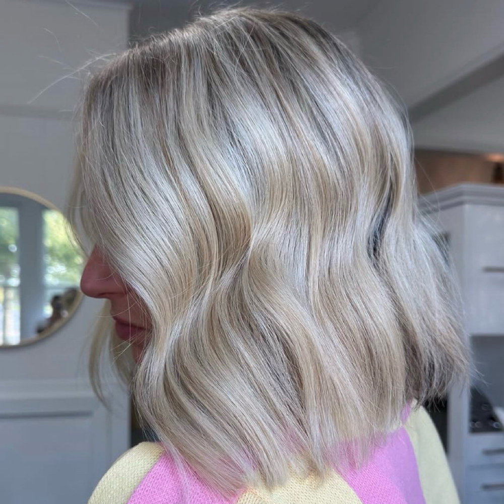 Full blonding at Apricity Studio in Katy, TX