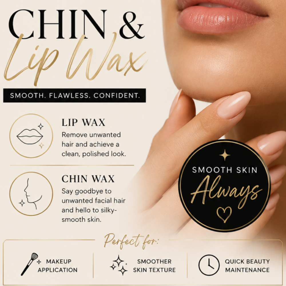 Chin & Lip wax at Veraē Esthetics in Shorewood, WI