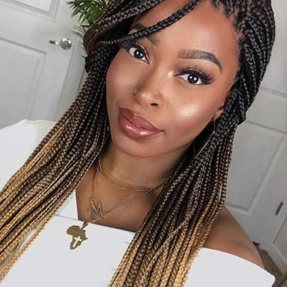 Small Box Braids at Lashes By Lala LLC in Opelousas, LA