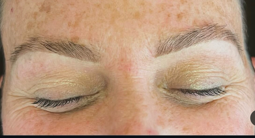 Brow Tinting With Waxing