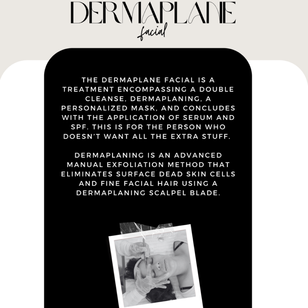 DERMAPLANING FACIAL at Aesthetics By Abigail Hernandez in Mustang, OK