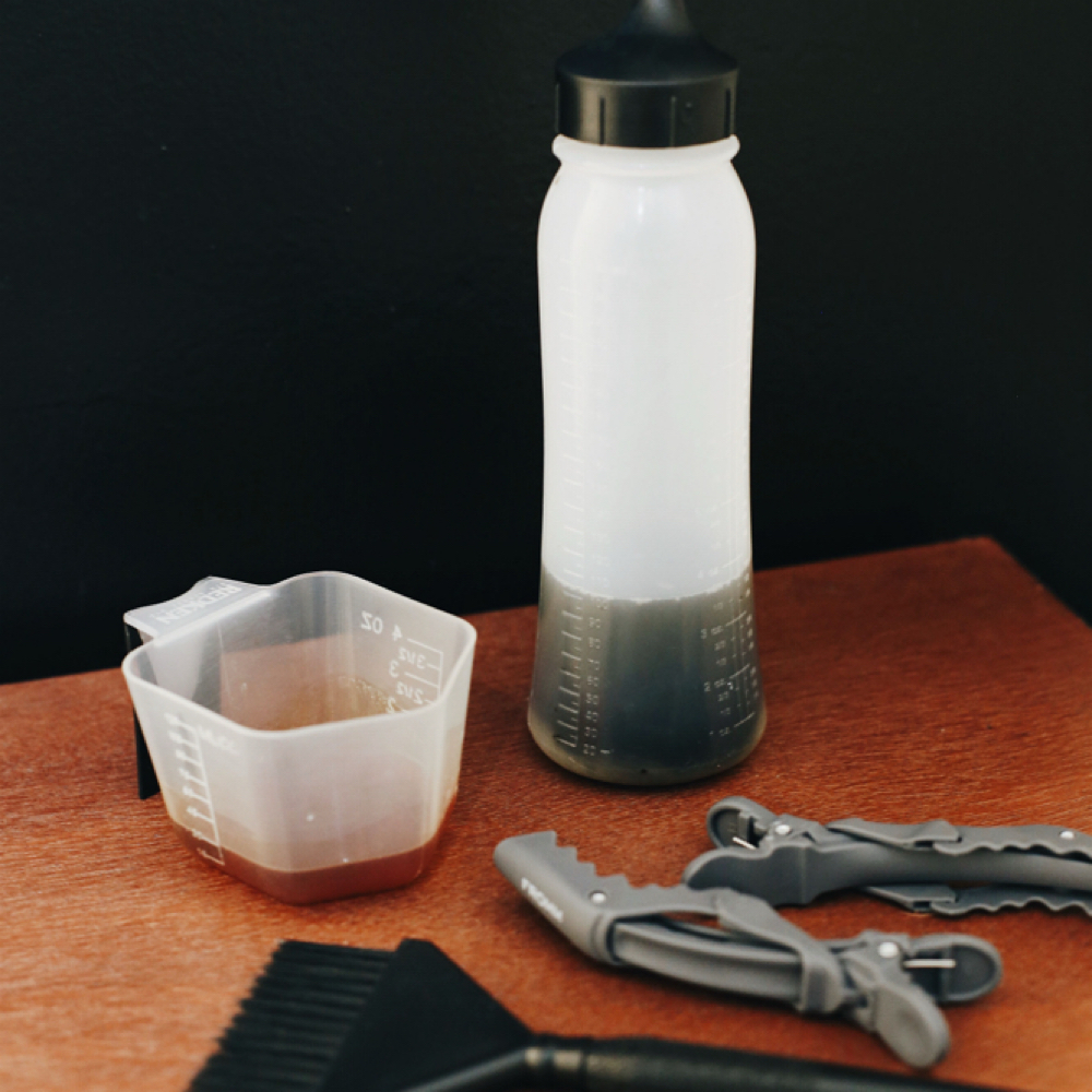 Gray Coverage ( root touch up) at The Curl Pin in Alexandria, VA