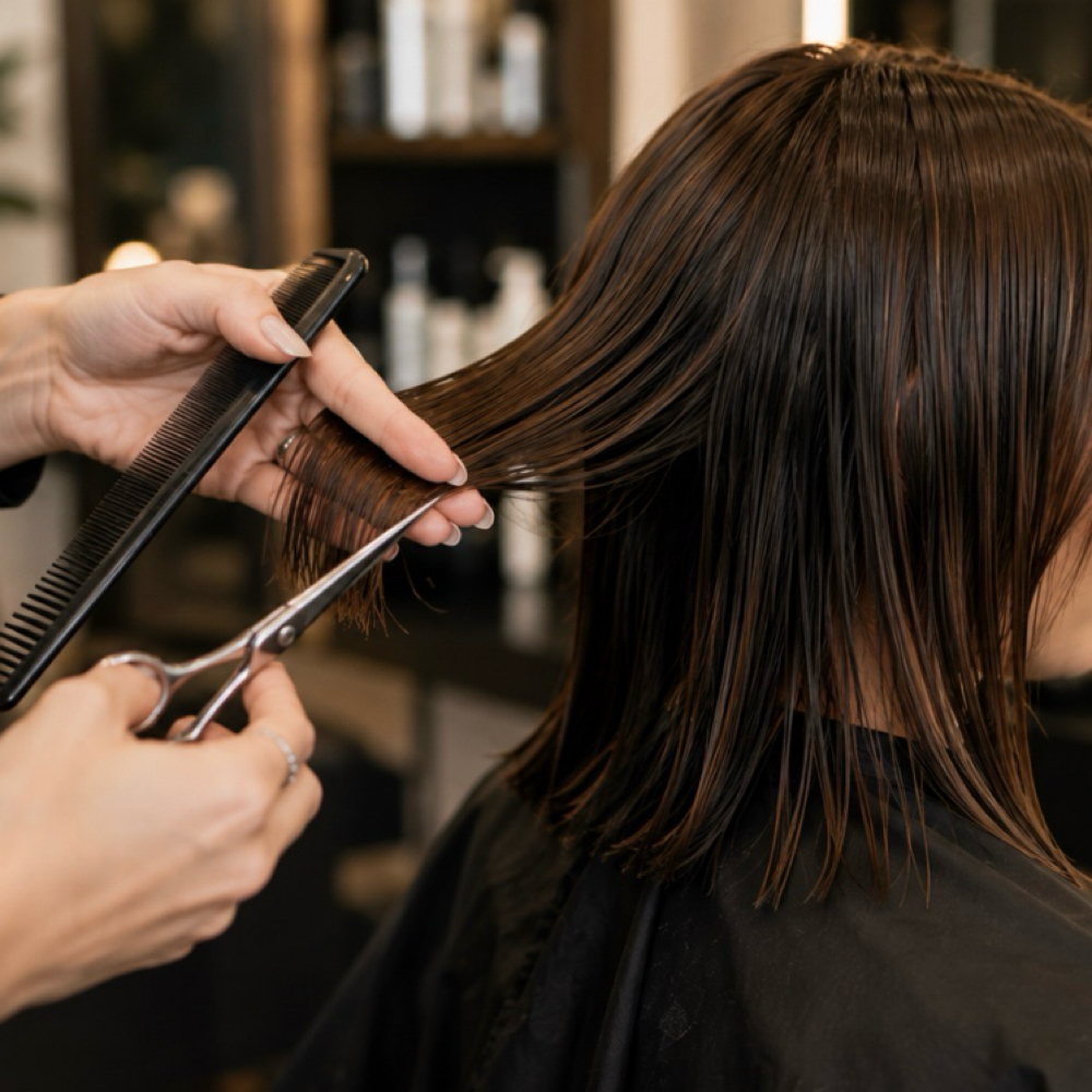 FOIL AND HAIRCUT at Studio 306 in South Pittsburg, TN
