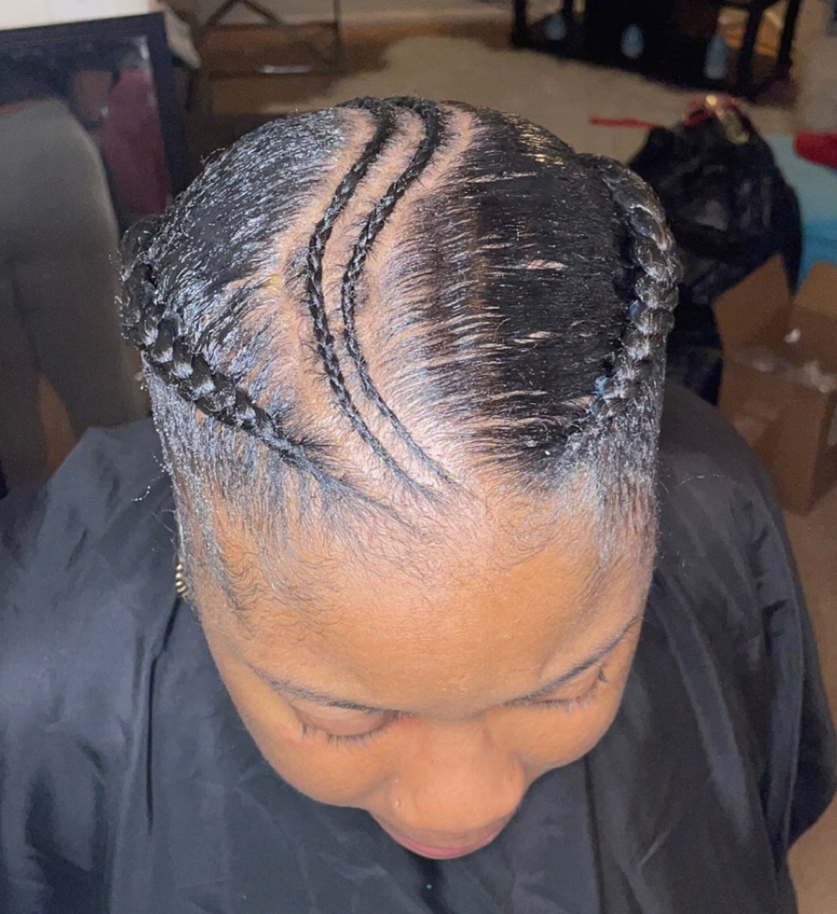 2 Braids W. Or W.out Design