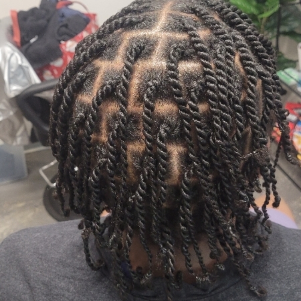 Men Plaits/twists at Nspired Hair Designs in Fort Myers, FL