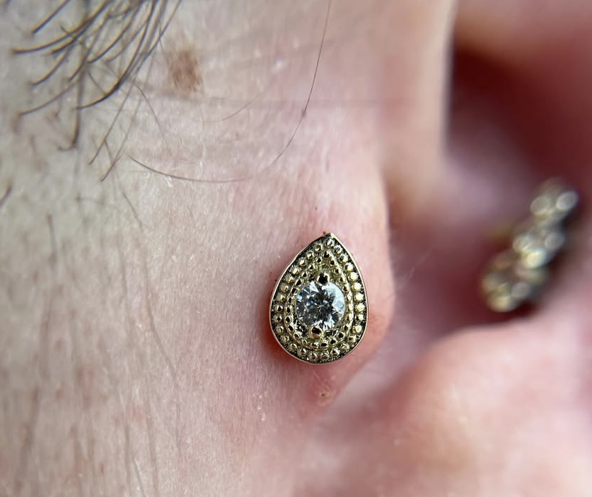 Tragus Piercing Age 13+