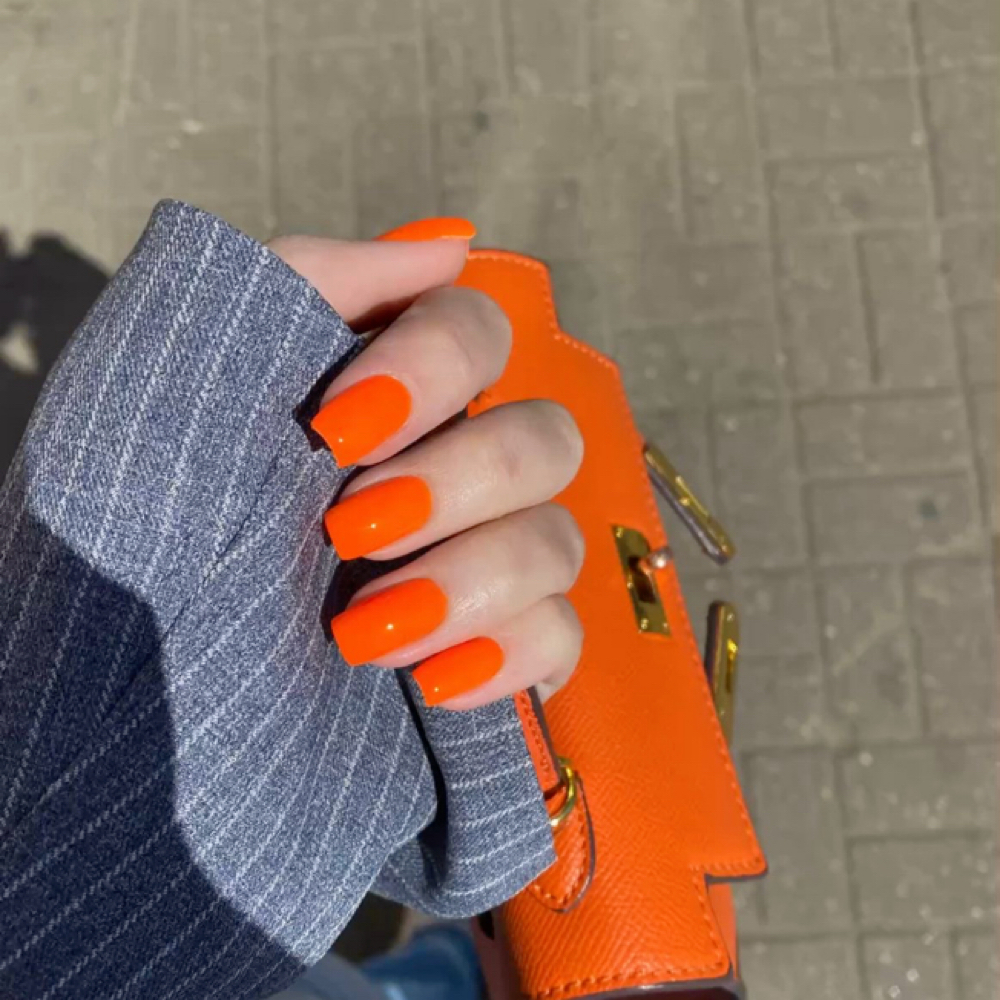 Short Nail Extensions / Gel Color — at Julia Nails Florida in Orlando, FL