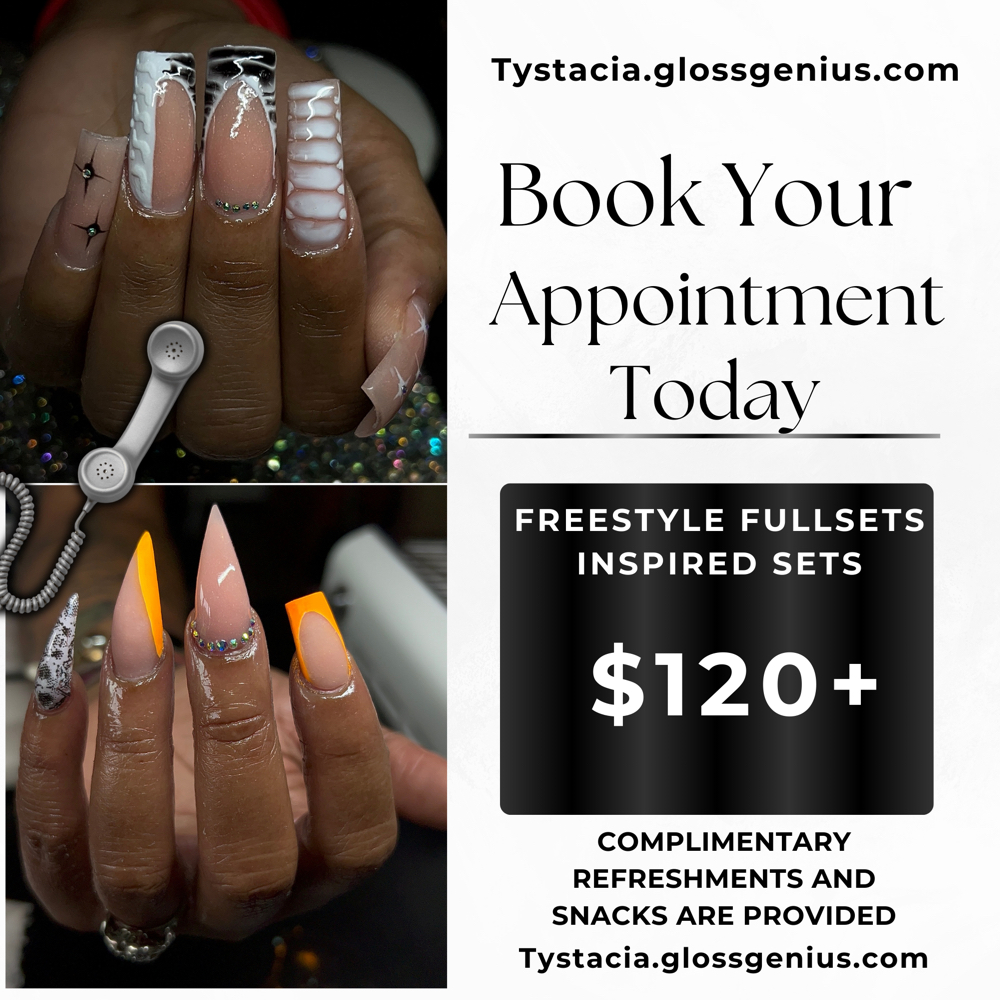 Freestyle / Inspired Nail Experienc at Cevin Rose 🌹 in Texarkana, AR