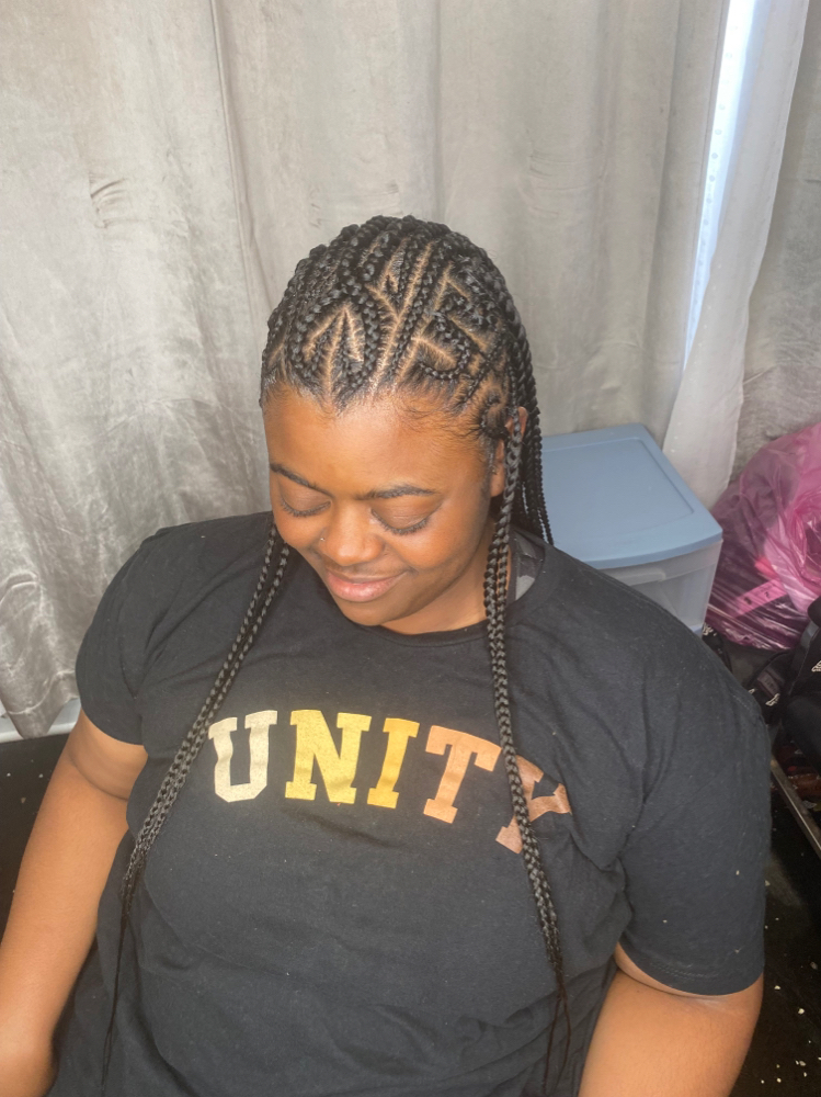 Fulani/ Tribal Braids at Lionized in Garfield Heights, OH