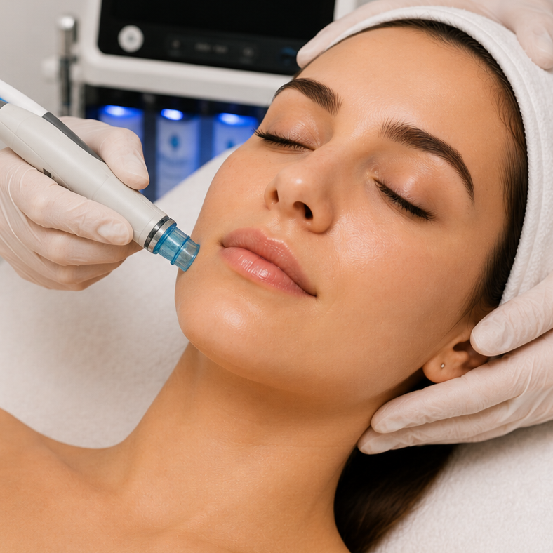 hydrafacial deluxe at Evokingbeauty in Columbia, MD