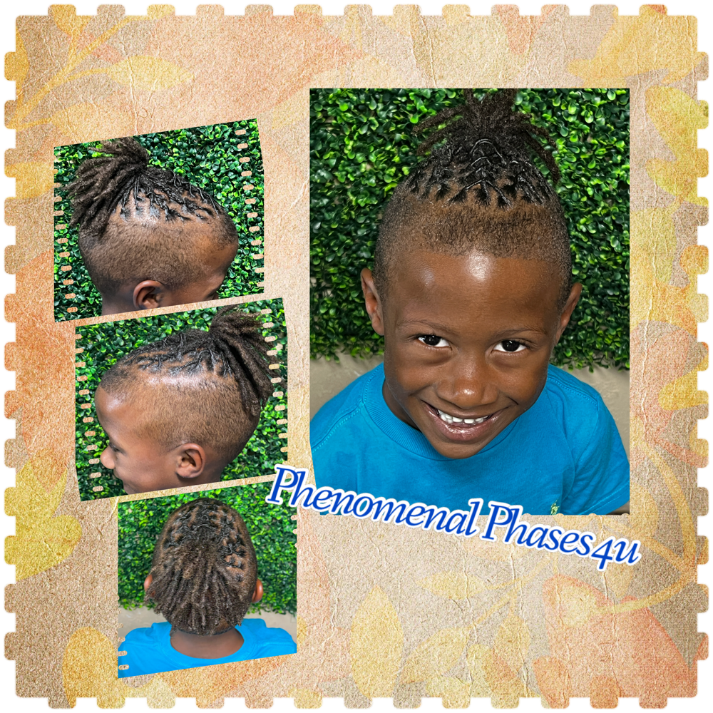 Loc Retwist/style(5-10 Yrs)Reg Sz