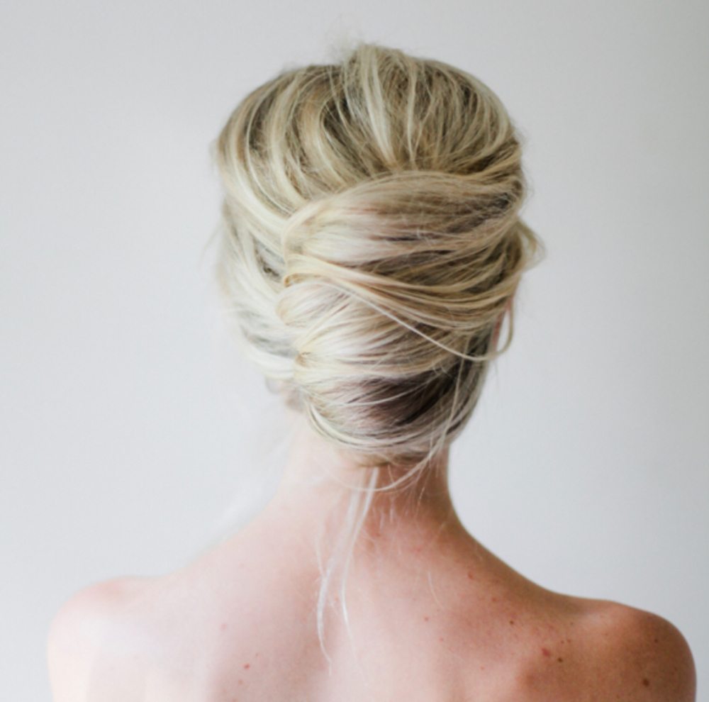 formal hair styling