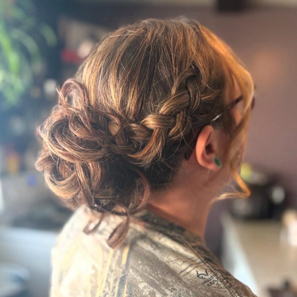 Basic Updo at Beauty by Uma in Silvis, IL