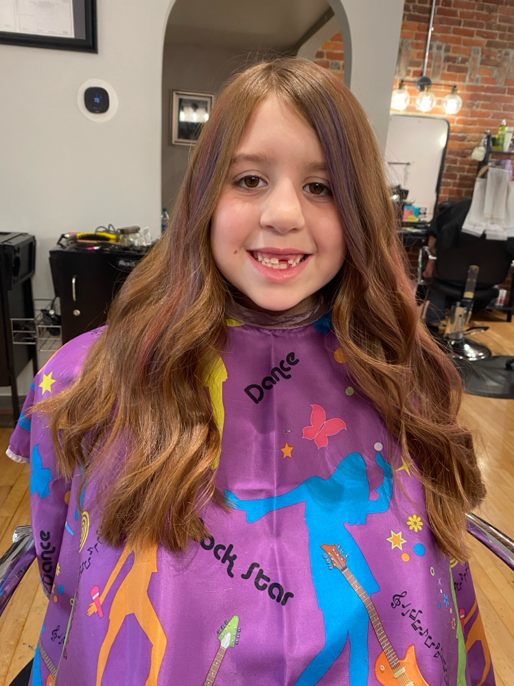 Child Cut at Cayliedoeshair in Homer, MI