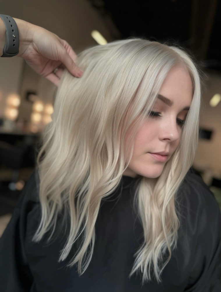 Platinum Blonde Retouch