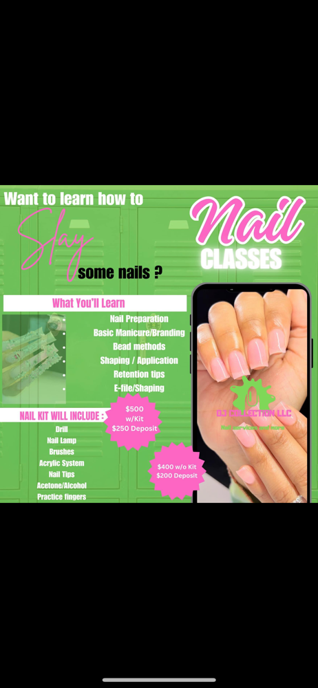 Nail / Acrylic Toe Classes