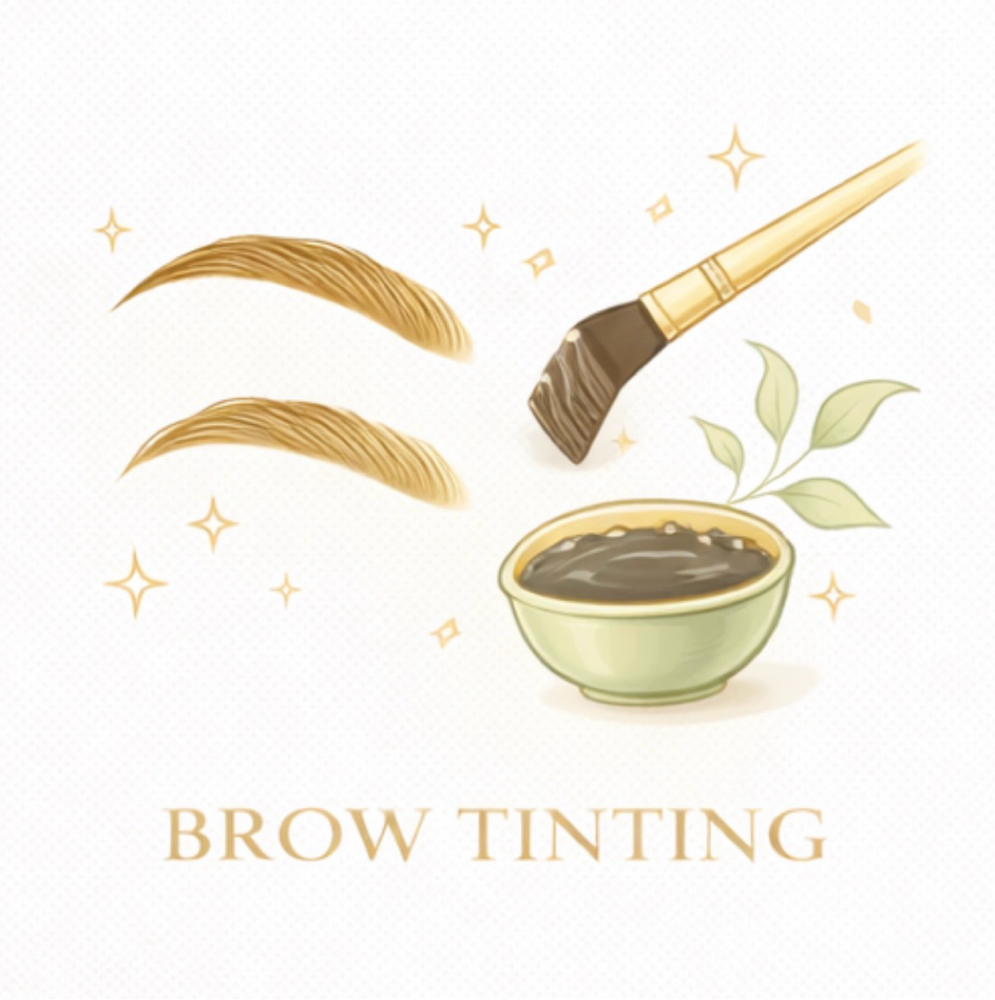 Brow Tinting at The Cutting Room in Starke, FL