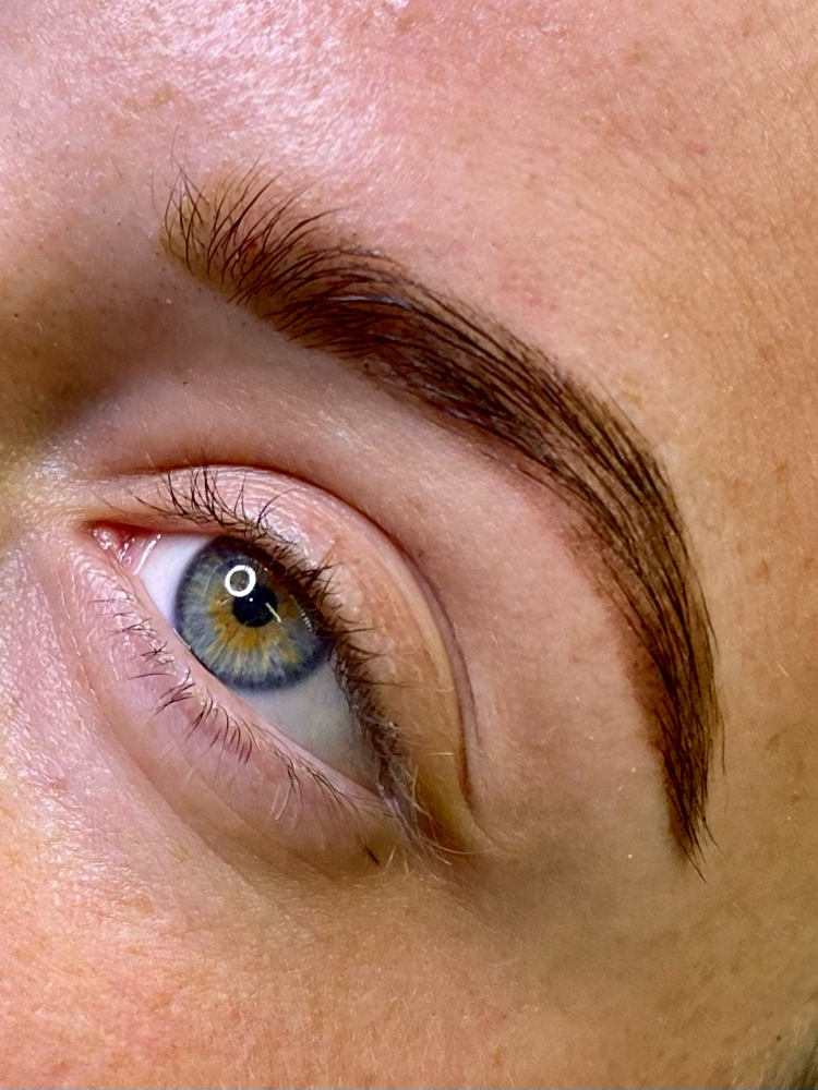 Brow Lamination + Hybrid Stain