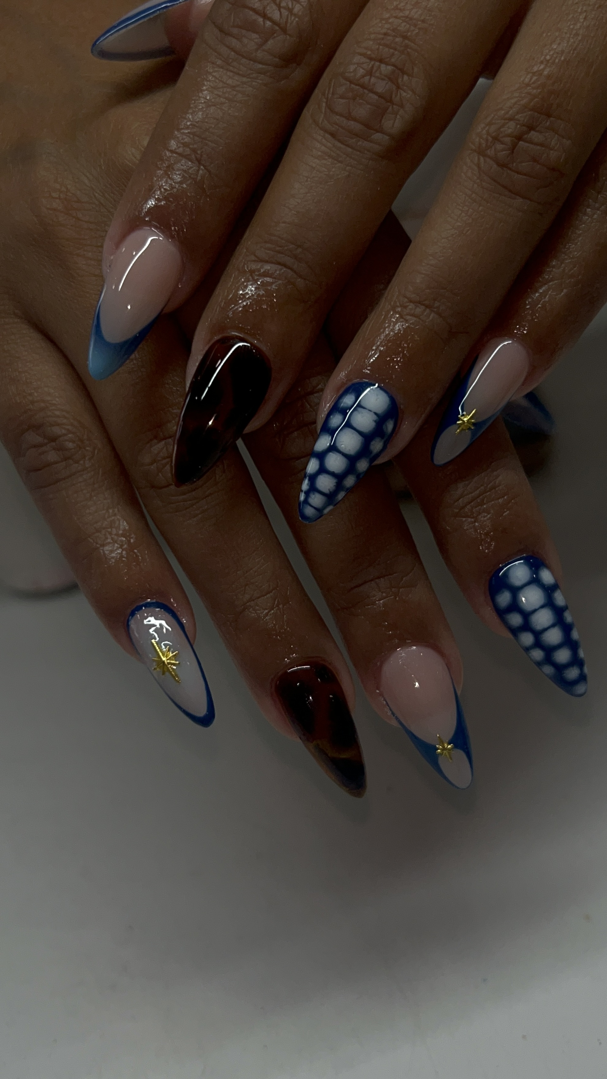Nail Art Medium Set at The Posh Nail Co in Bronx, NY