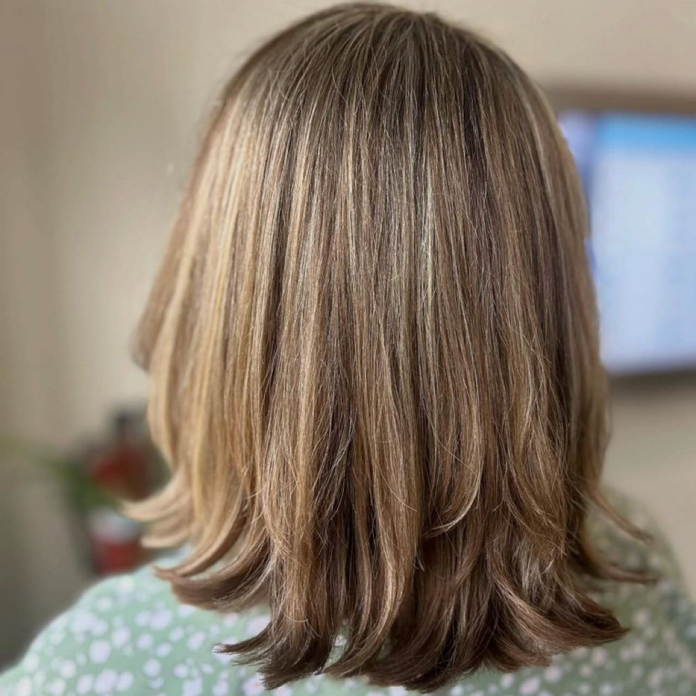 Mini Highlight With Toner at The Glam Edge in Chesapeake, VA