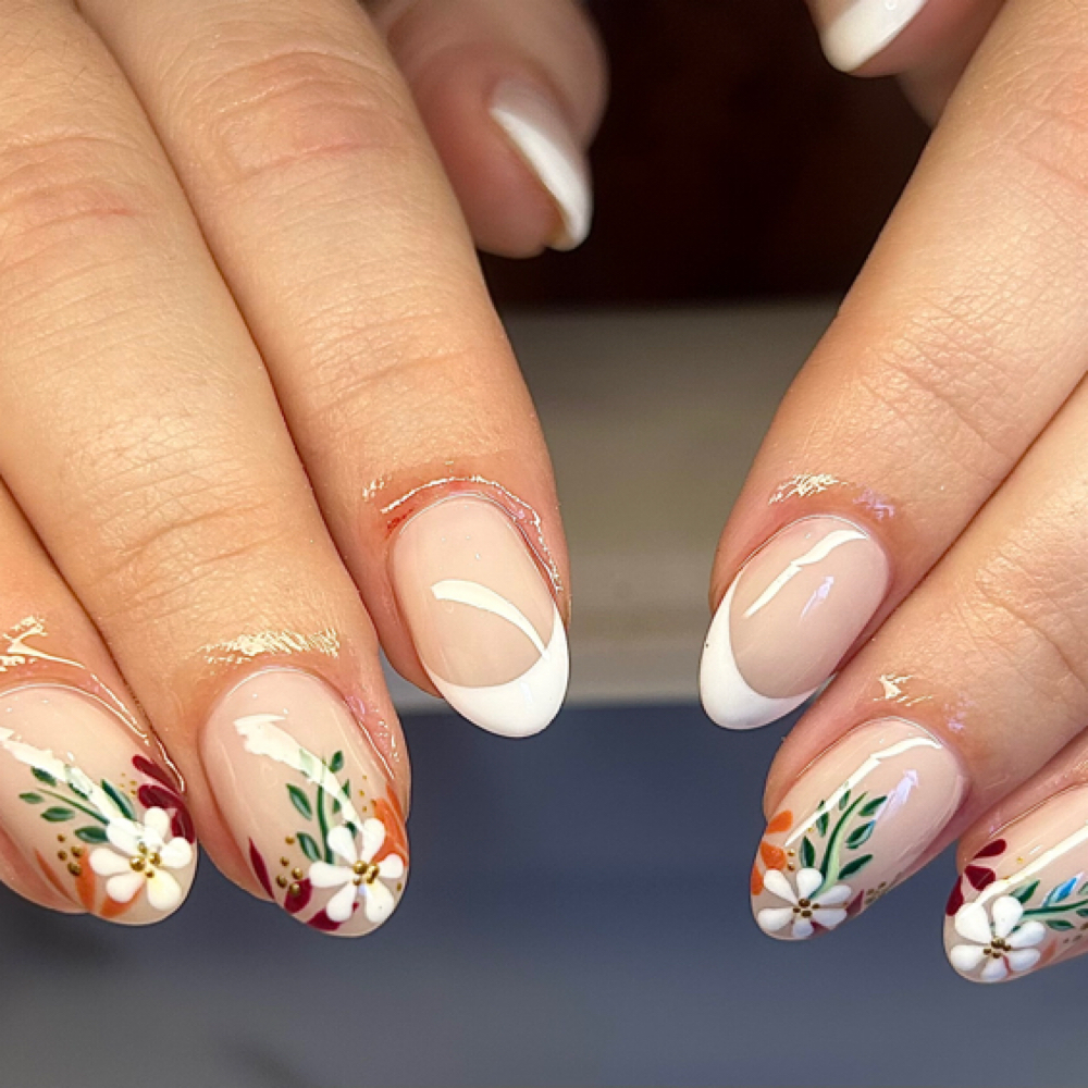 Acrylic Full Set with Gel Polish