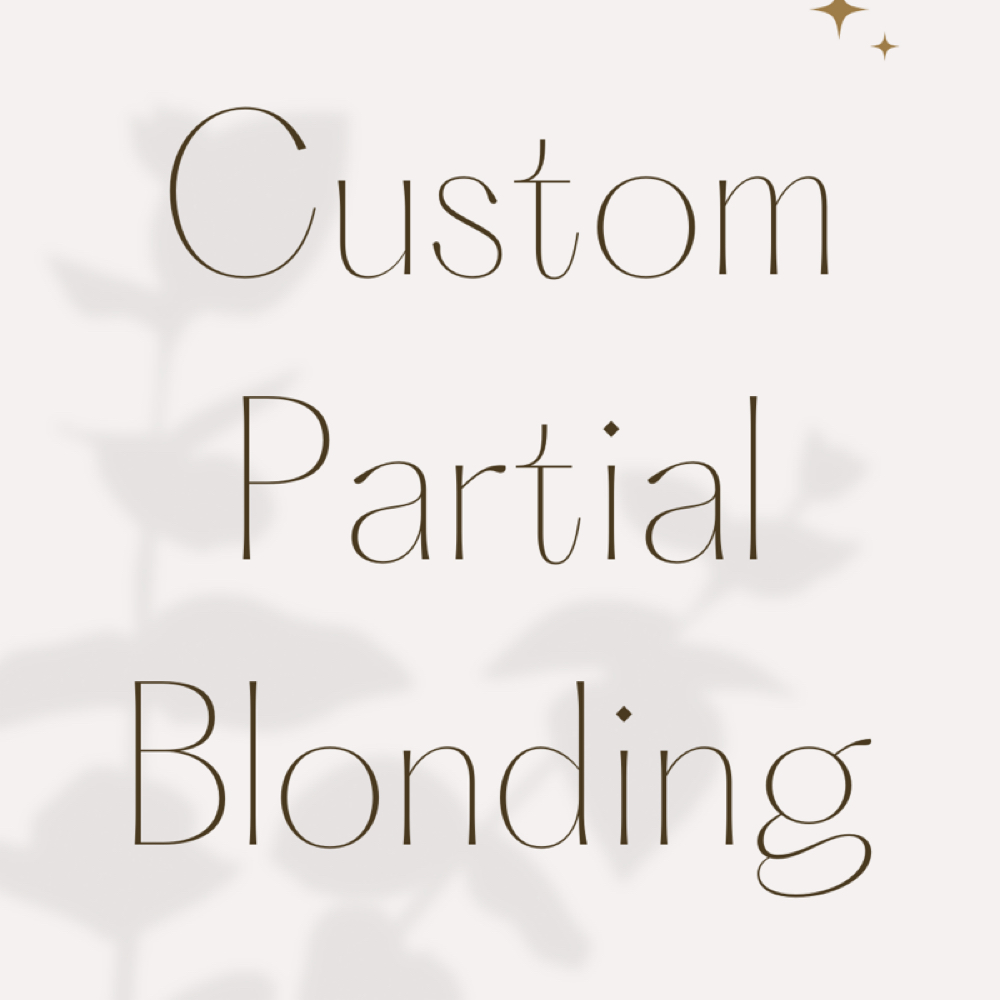 Custom Partial Blonding at The Revival Studio in New Bedford, MA