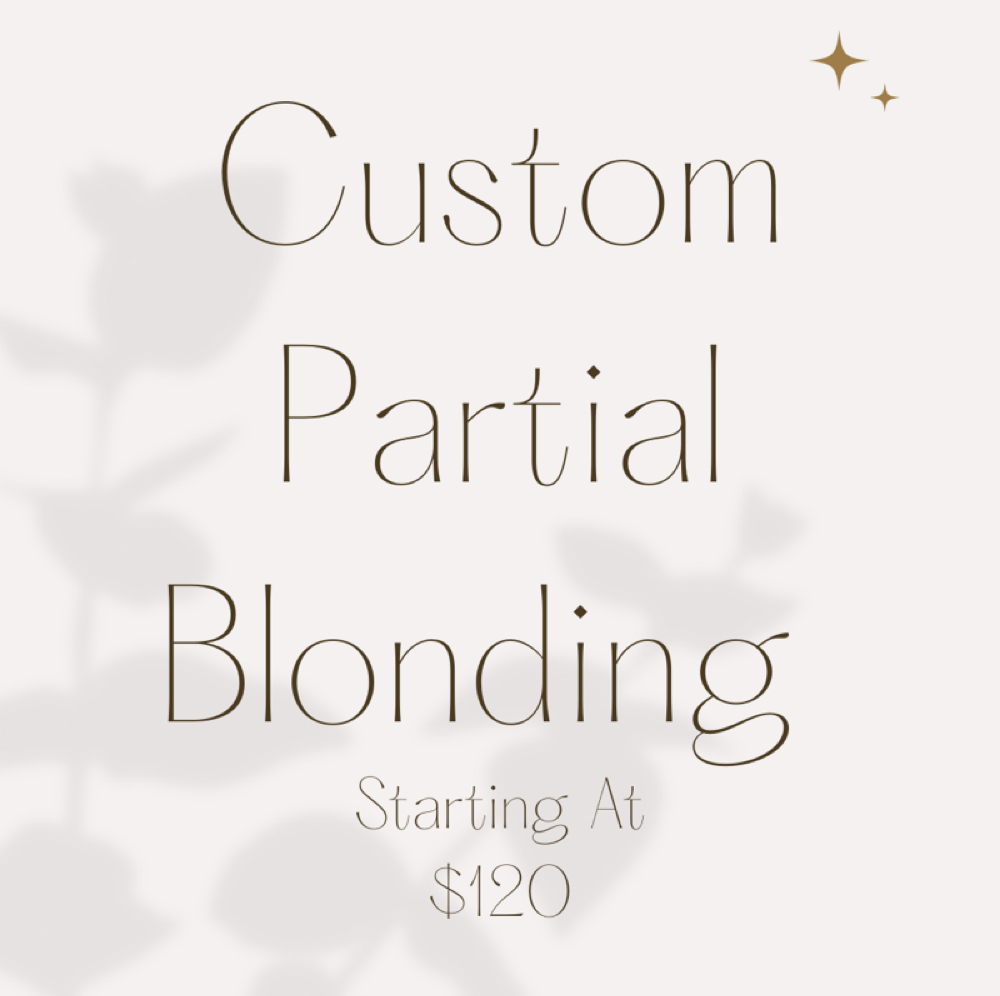 Custom Partial Blonding at The Revival Studio in New Bedford, MA