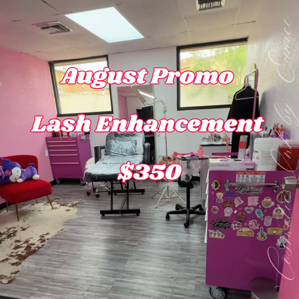 August Promo Lash Enhancement at Cosmetic Ink El Paso in El Paso, TX