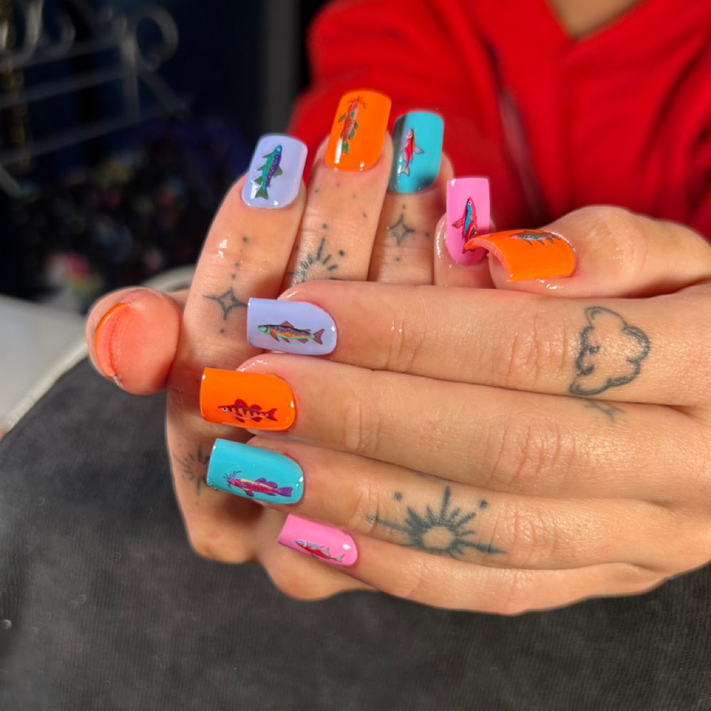 Return Client Acrylic Set at Soft But Sharp Nails in Colorado Springs, CO