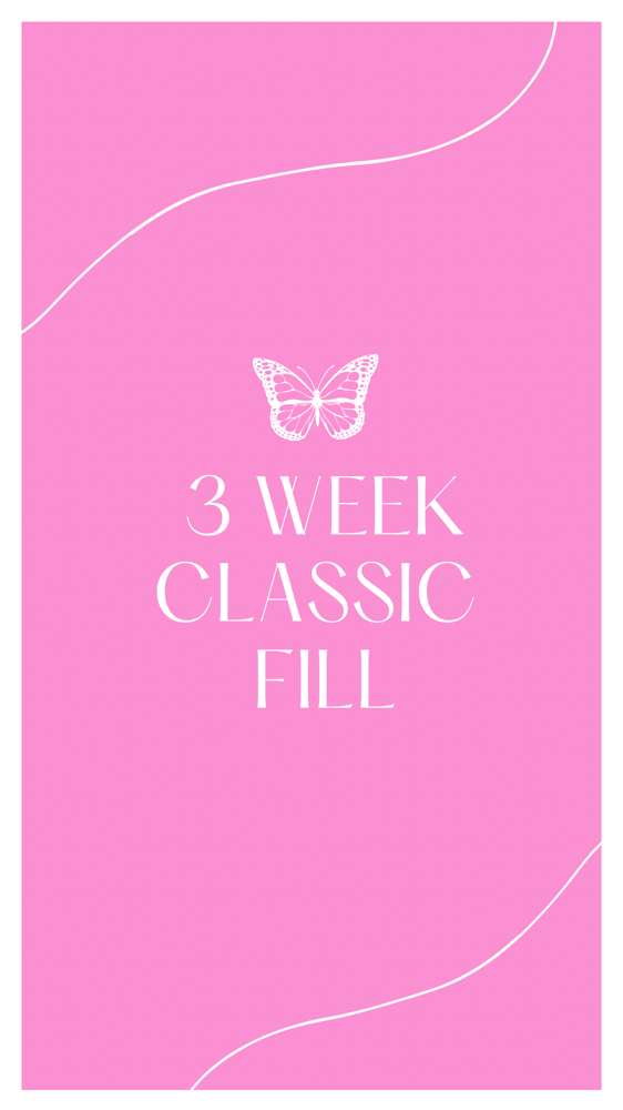 Classic 3 Week Fill