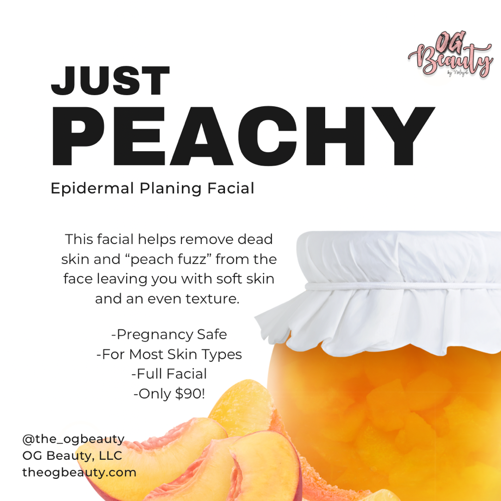 Just Peachy Facial