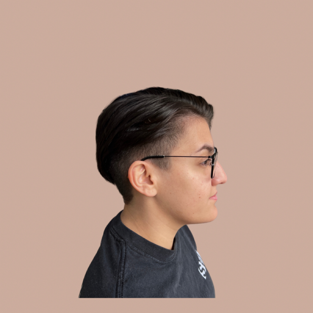 The Haircut Short at Soleil Blanc Salon in Pittsburgh, PA