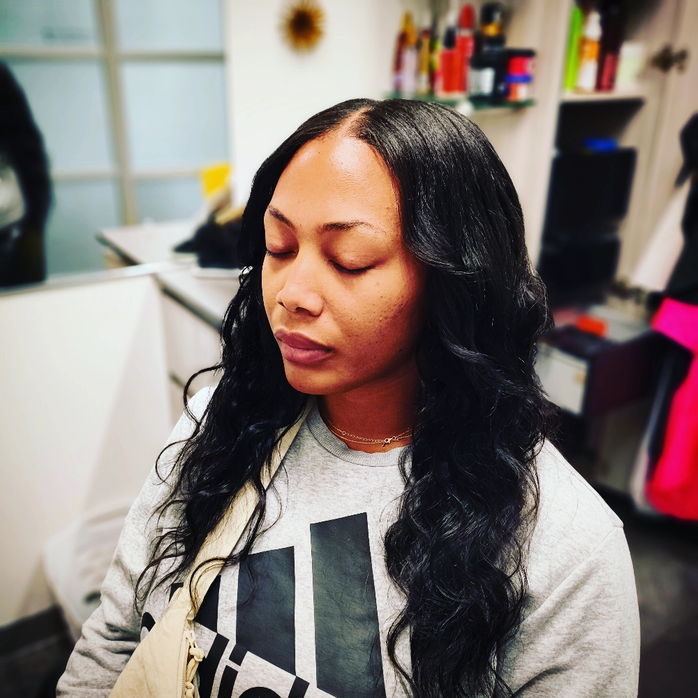 Sew-in W/leave Out at Curvygirlbeauty in Lee's Summit, MO