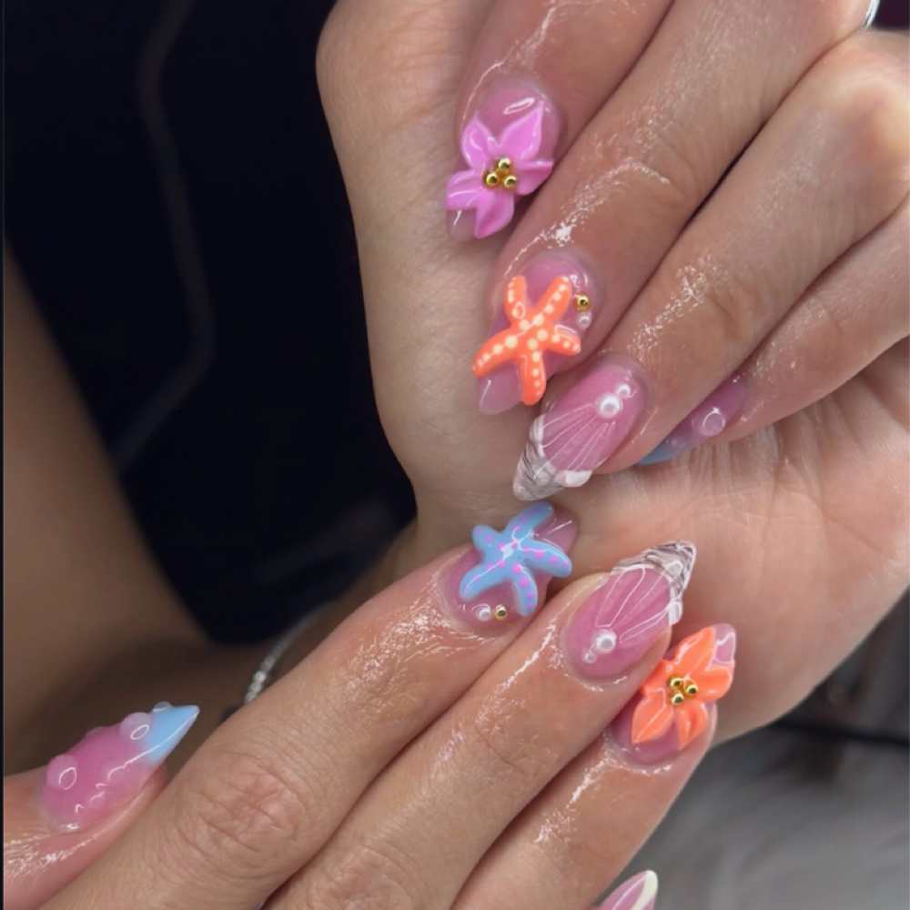 3-DFlowers,Cherries,Bows,Lines,etc. at Nailz.By.Nanni in Bryan, TX