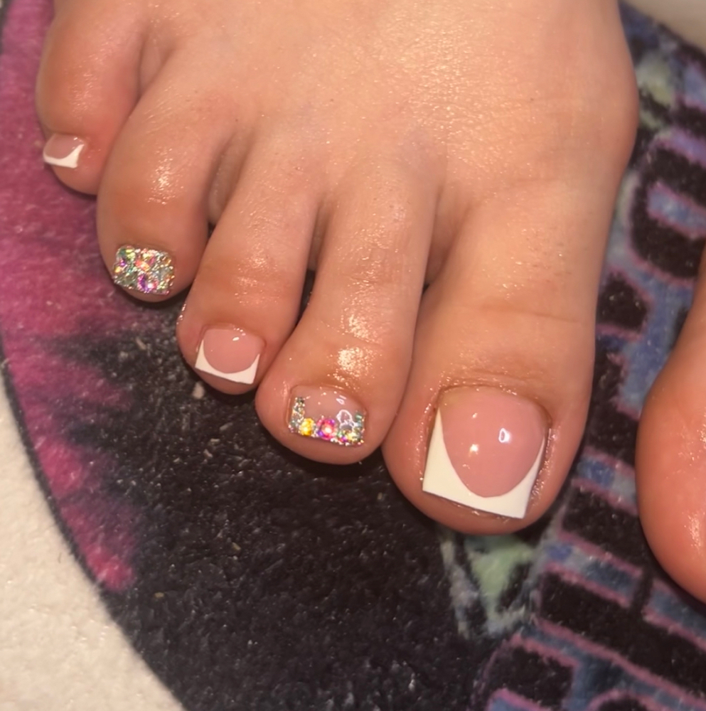 All acrylic toes