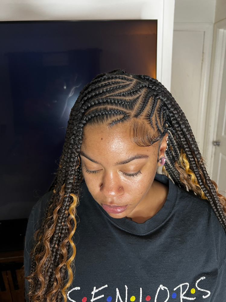 Fulani Braids at Delor Beauty in Crofton, MD