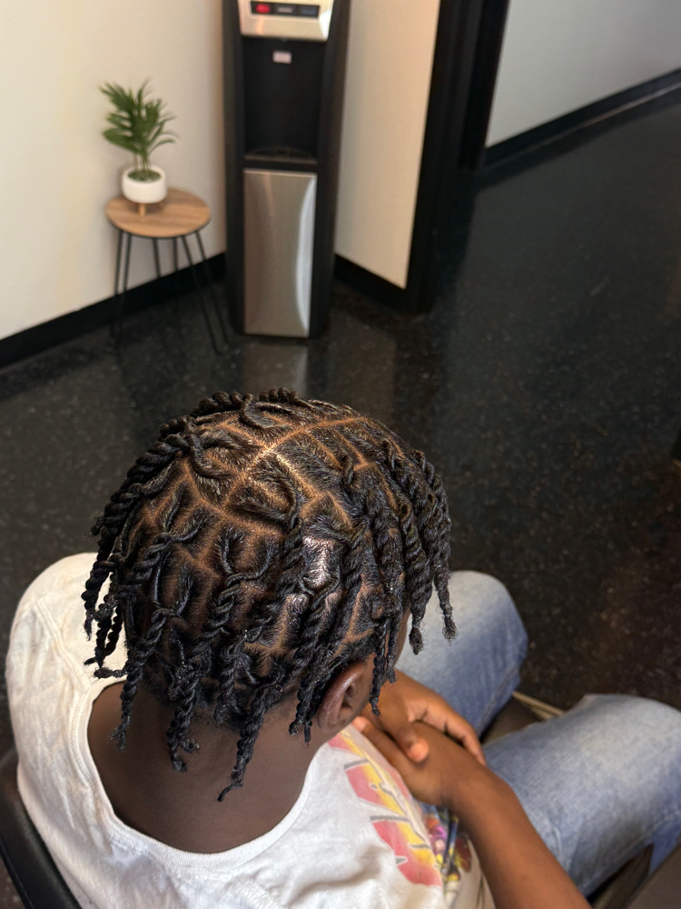 Two-strand Twist (Natural hair) at Hair with Jade in plano, TX