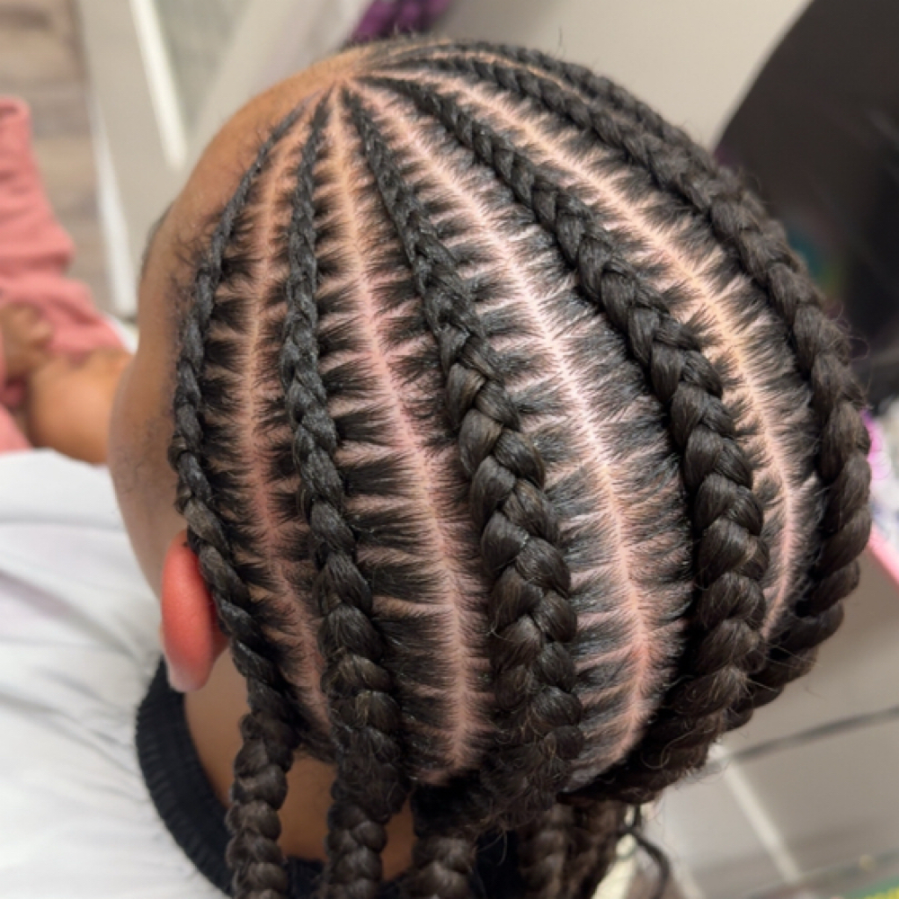 Stitch Braids (8 Or More) at SlayedByLalaJ in Jacksonville, NC
