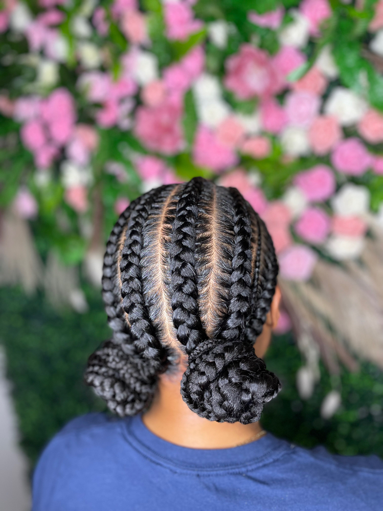 Feed-in Stitch Braids