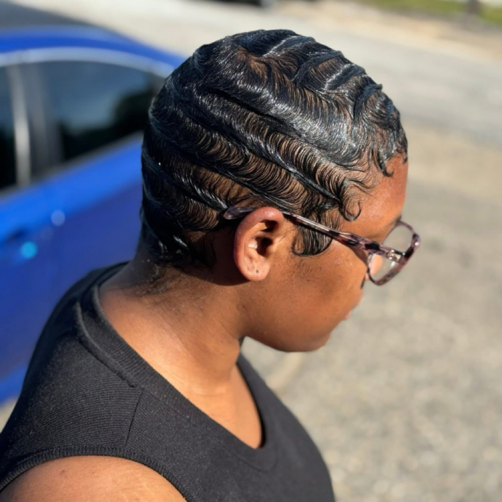 Finger Waves at Sadity in Andalusia, AL