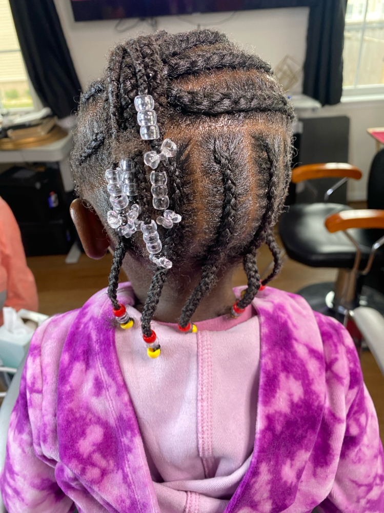 Kids Braids (Natural Hair) at U’Neek HairStoree, Hair Artistry Salon in Stafford, VA